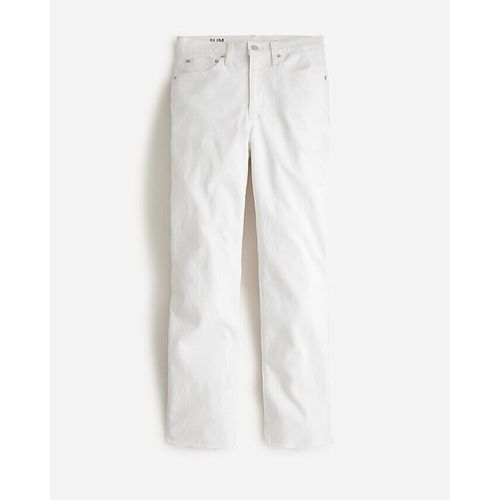 J.Crew Slim boyfriend jean in white NWT Size 32